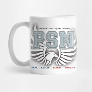 Pro Sports Notes Logo Mug